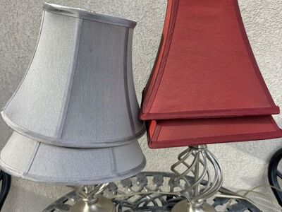 Set Of 40W Lamps with Shades