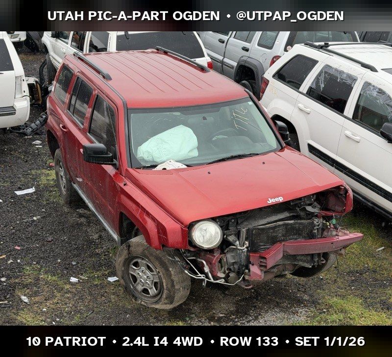 2010 Jeep Patriot Parts - UTPAP Ogden