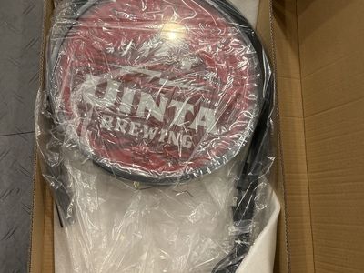 Uinta brewing wall mount light