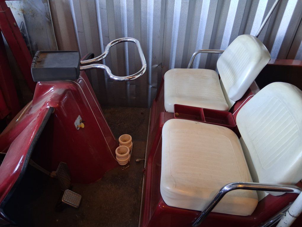 Harley-Davidson Vintage Gas Golf Cart - Red, 3-Wheel, Runs great!