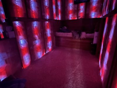 Himalayan Salt Cave Sauna / Halotherapy Room Setup
