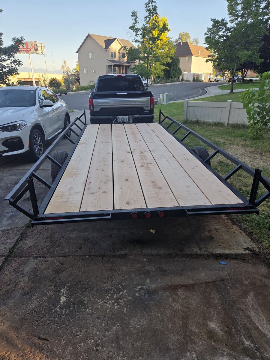 7x14 flatbed trailer