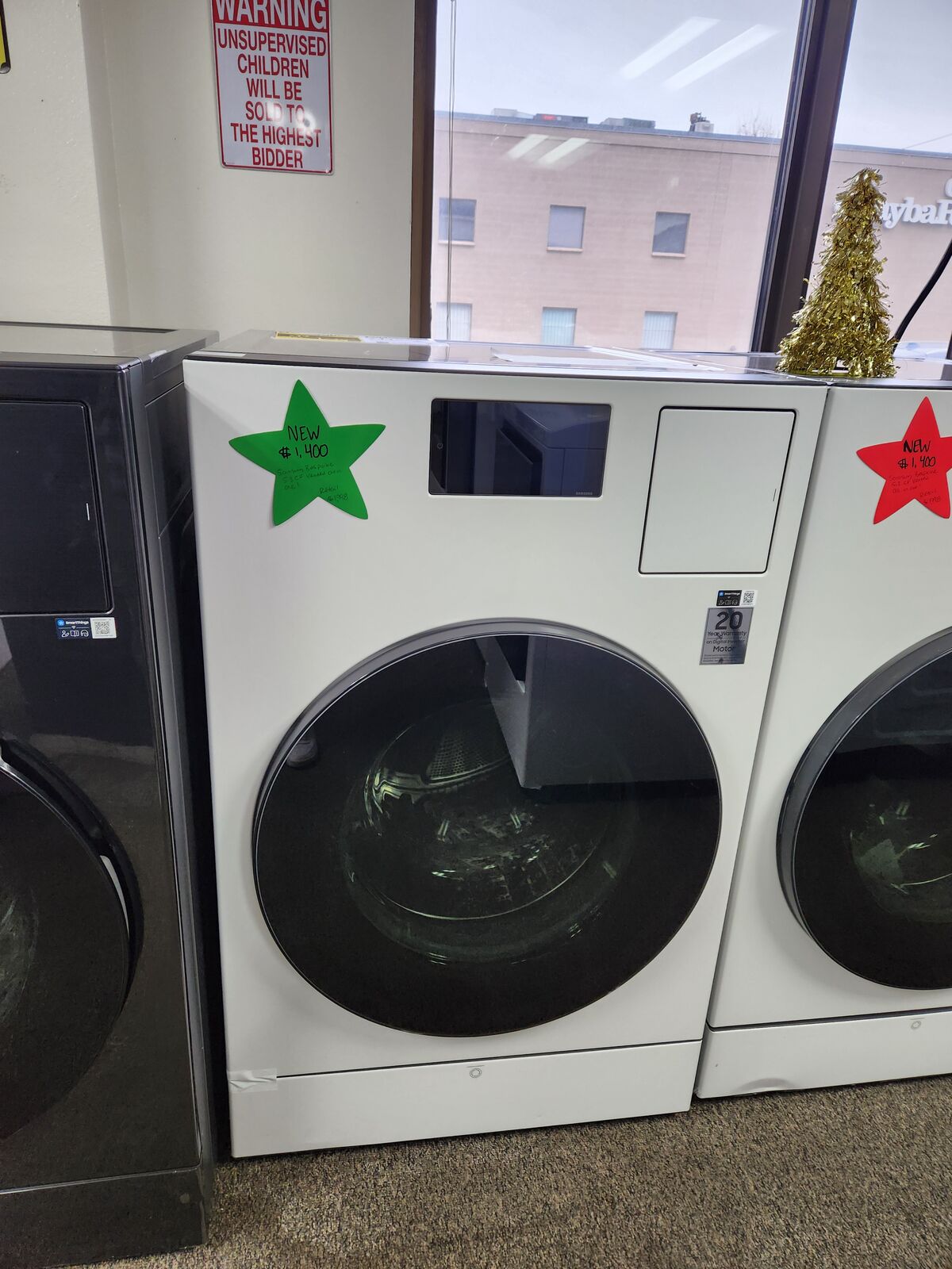 BEAUTIFUL BRAND NEW! SAMSUNG BESPOKE VENTED ALL IN ONE!