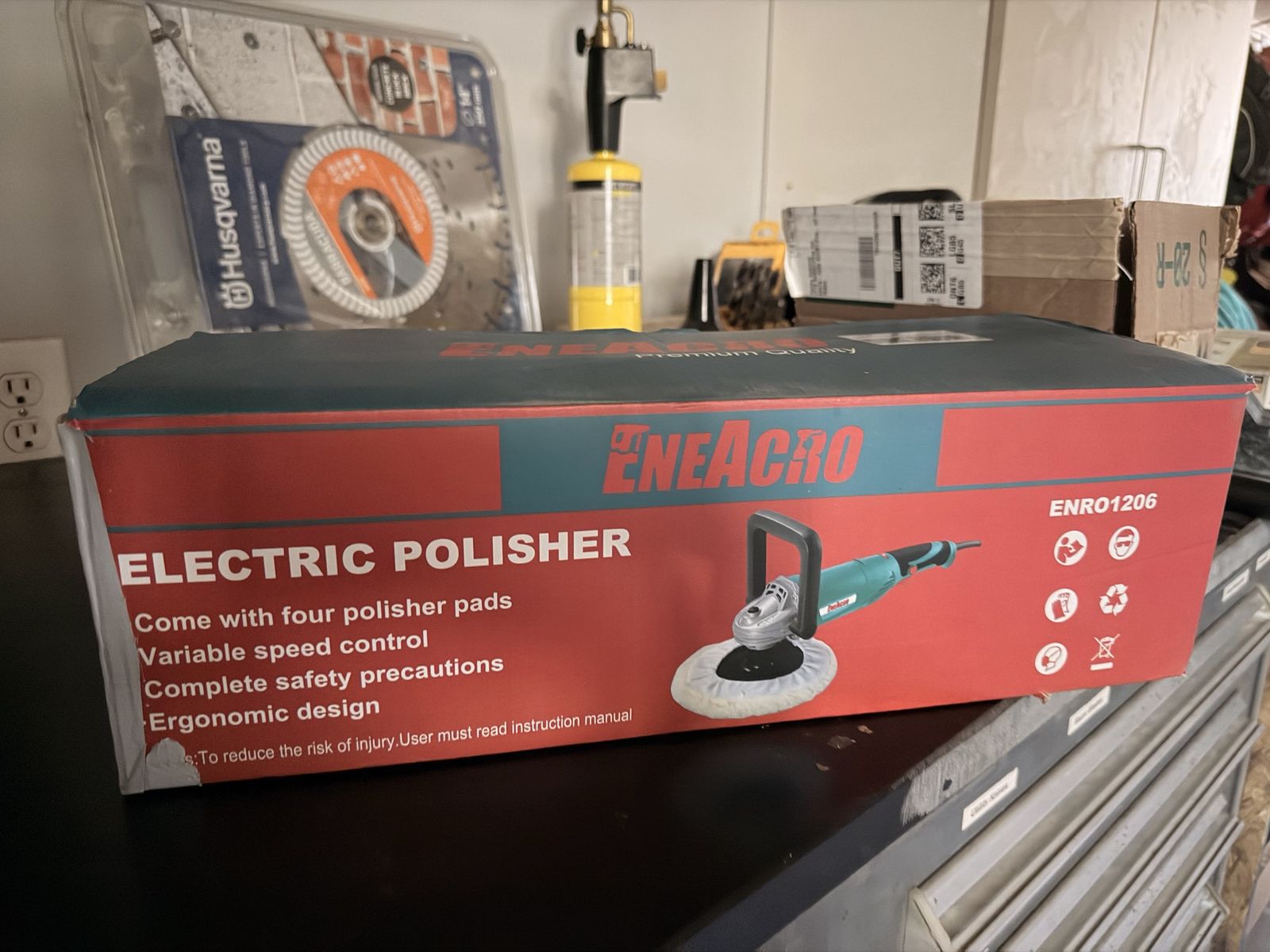ENEACRO Electric Rotary Polisher Kit (Model ENRO1206)