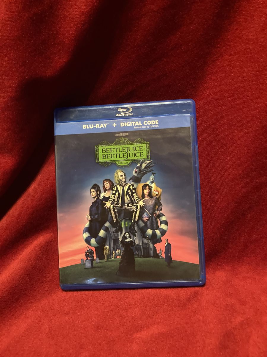 Bettlejuice Beetlejuice Blu Ray Horror