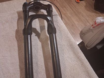 RockShox mountain bike suspension fork, which