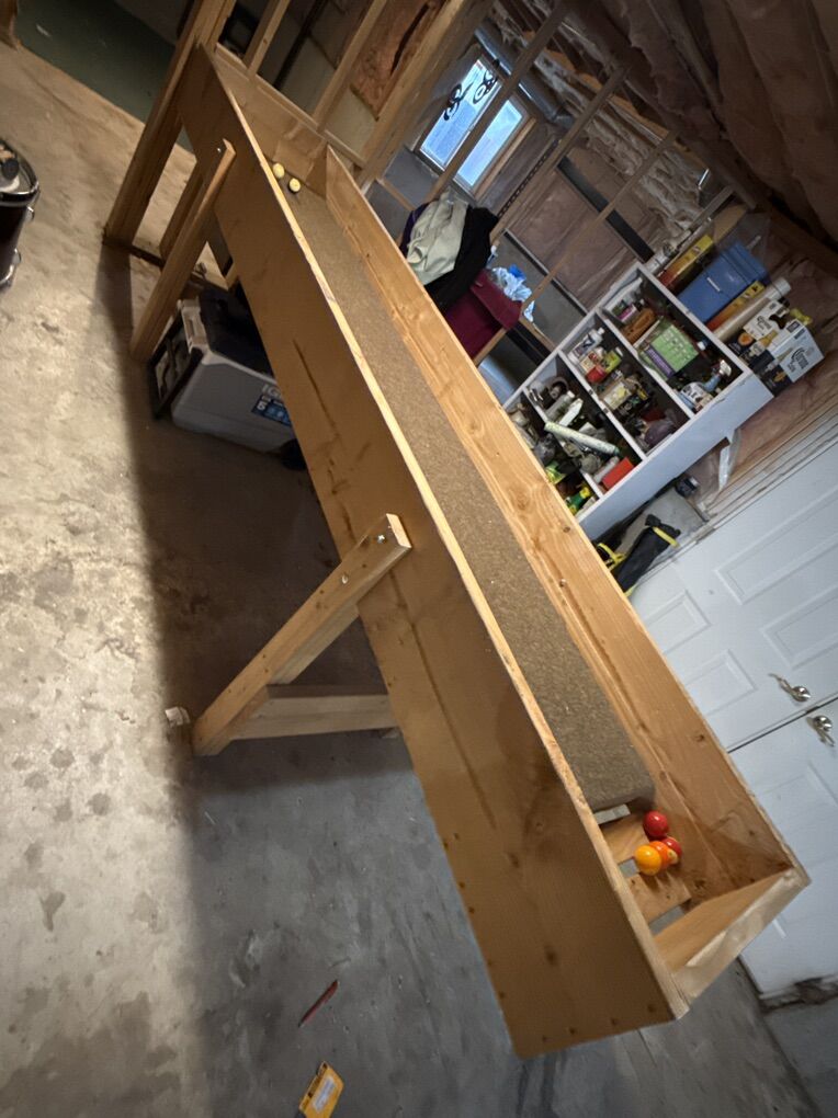 Carpet Ball Table/ Raised Planter Box