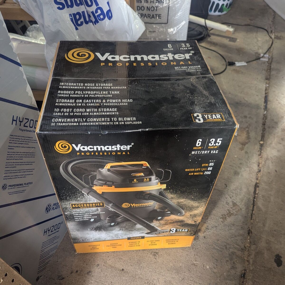 Vacmaster 6 gallon Shop-Vac