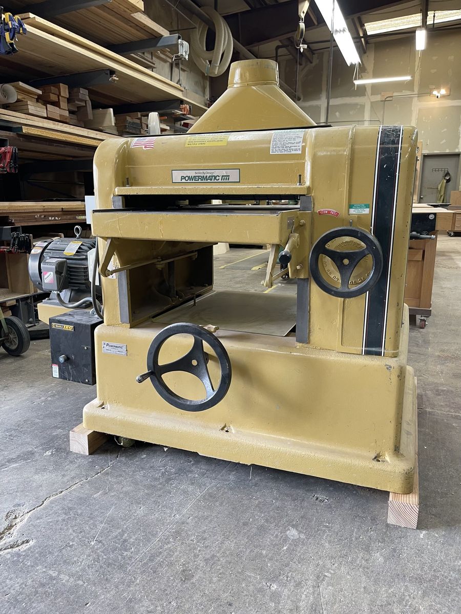 Powermatic Model 225 Planer 24 Inch