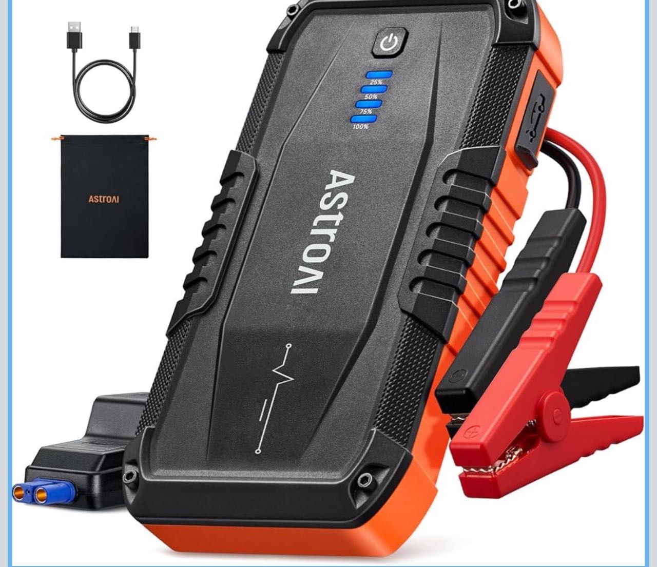 AstroAI S8 Car Battery Jump Starter