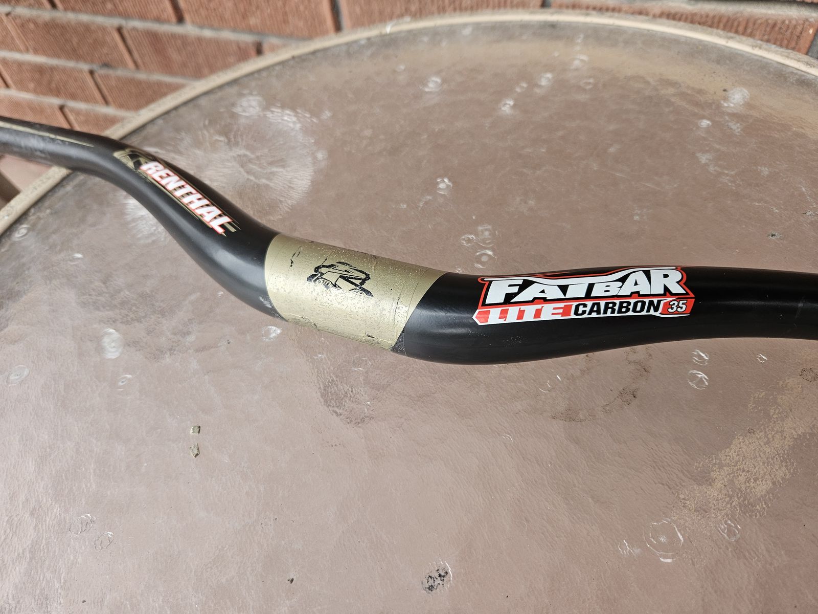 Renthal carbon lite 35 bars 40 rise