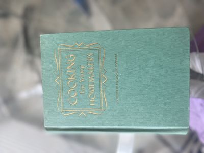Vintage recipe cookbook