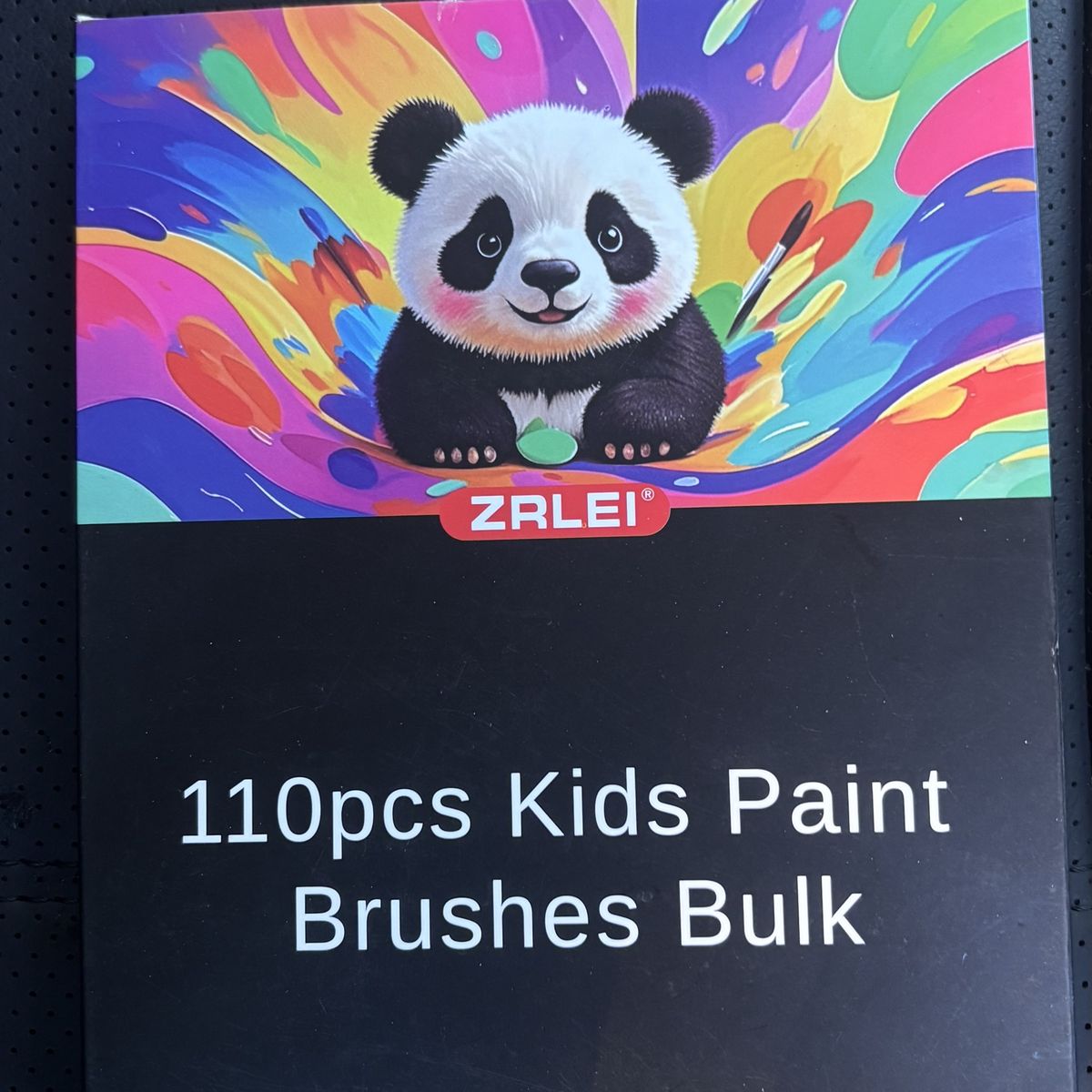 ZRLEI 110pcs Kids Paint Brushes Bulk