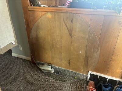 Round Piece Of Glass For Coffee Table