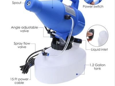 Finderomend 4.5L (1.2 Gallon) Electric ULV Portabl