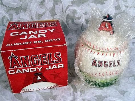 Anaheim Angels Candy Jar and Hats