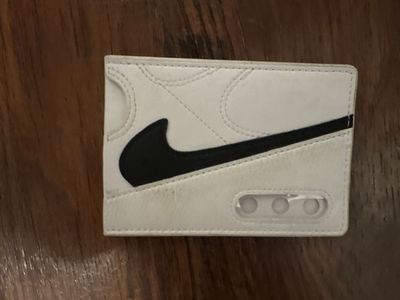 Nike Air Max 1 Inspired Wallet White/Black - Unique Sneakerhead Accessory
