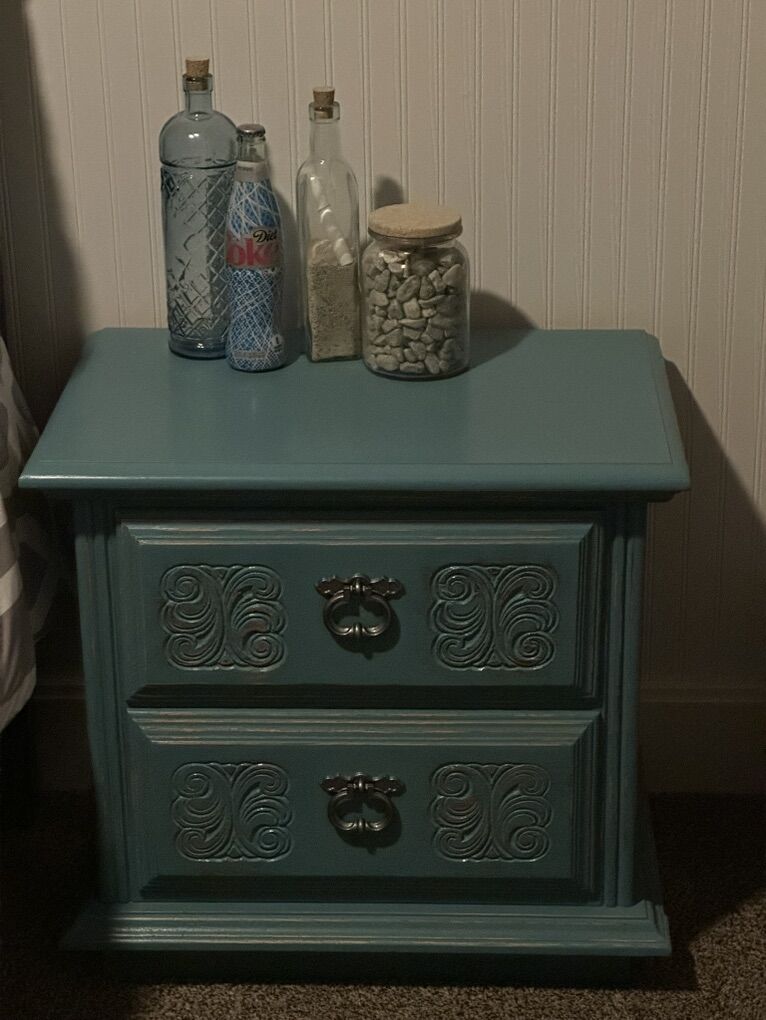 Full Size Bedding, Night Stand, Chest, Chair