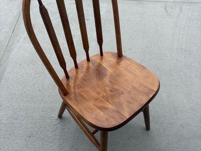 Wood chair