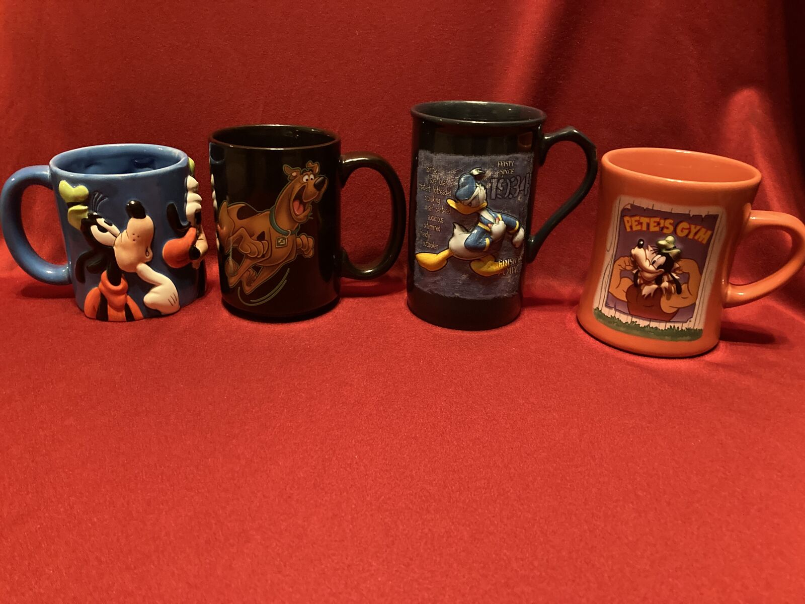 Vintage & New Collectible Coffee Mugs Disney Harry Potter Scooby Doo Charlie Brown 10 Dollars Each