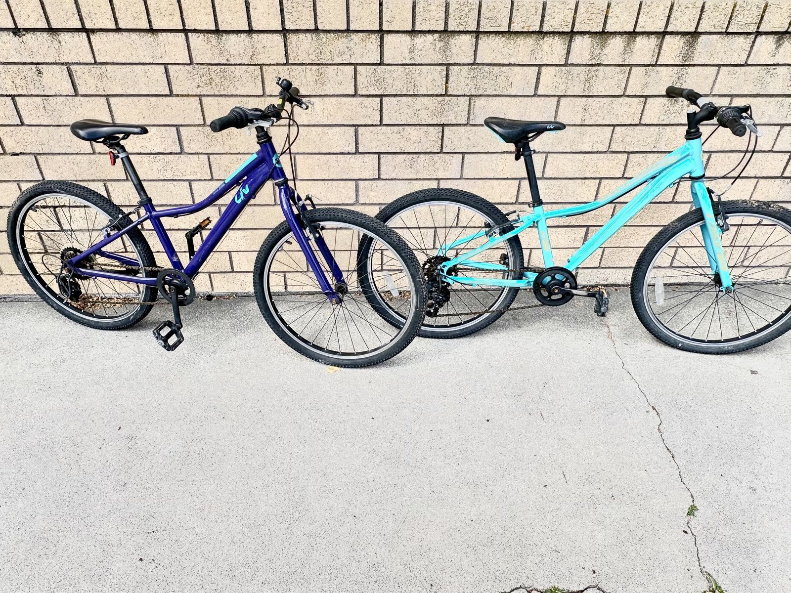 Giant Liv Enchant 24” wheel girls bikes 7 speed light aluminum frames