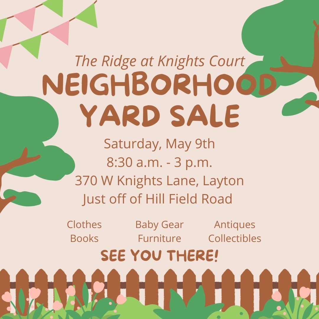 Neighborhood Yard Sale - Layton