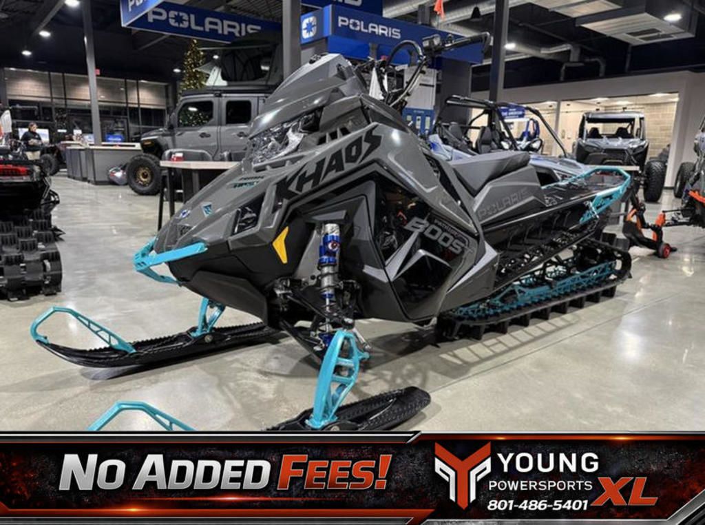 2025 Polaris® Boost RMK KHAOS 155 Shadow Gray / Gloss Black