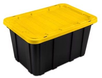 New - Sterilite 27 Gal. 28.5 L x 19.625 W x 15.5 H (4-Pack)