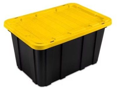 New - Sterilite 27 Gal. 28.5 L x 19.625 W x 15.5 H (4-Pack)