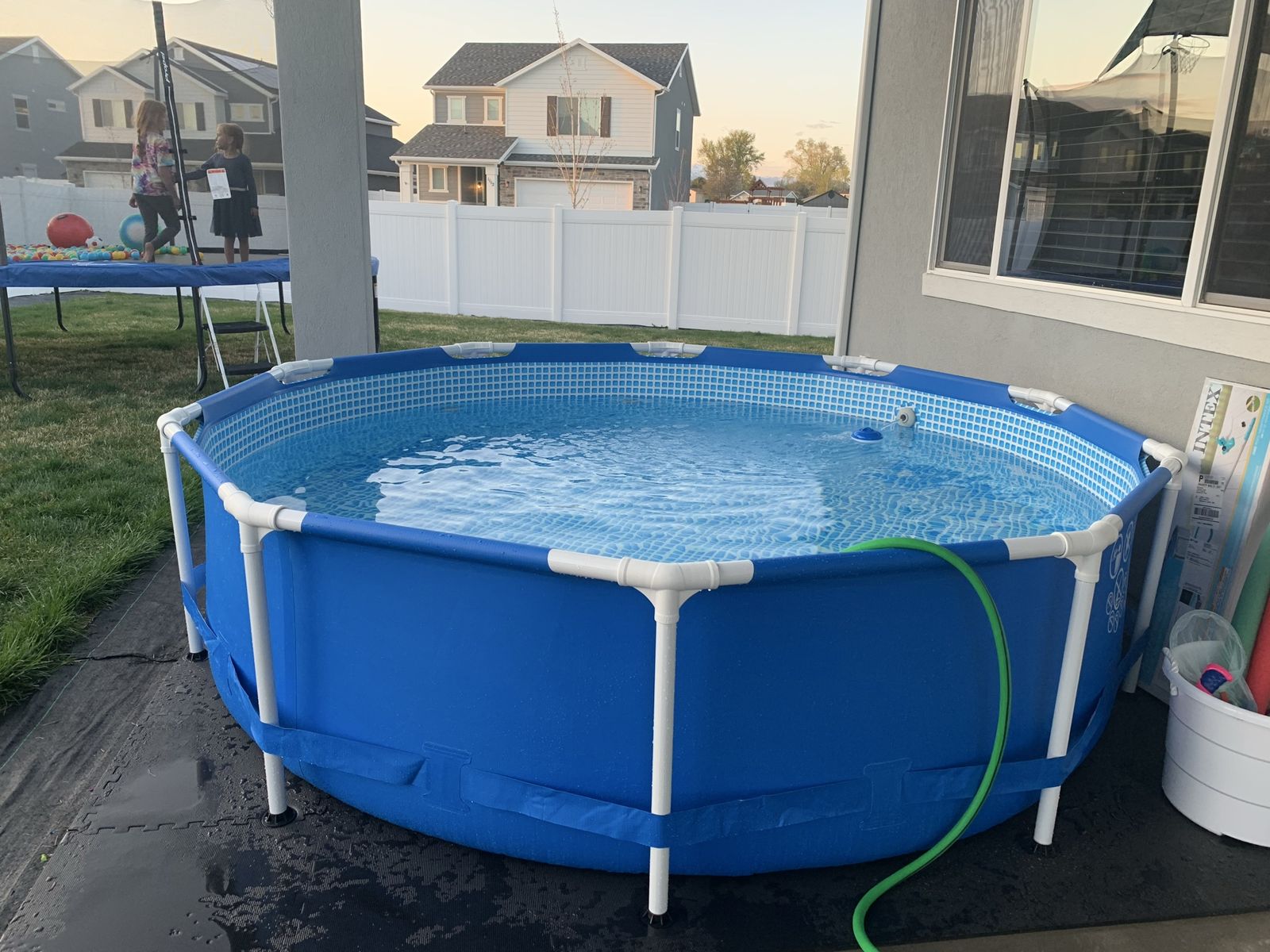 Intex 10'x30" above ground pool