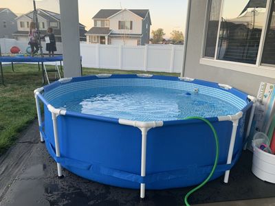 Intex 10'x30" above ground pool