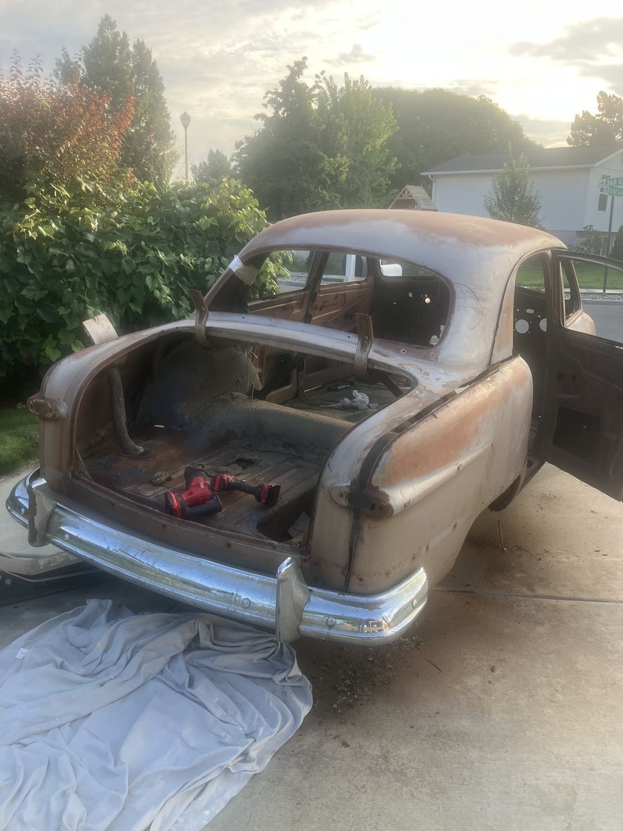 Ford Shoebox 1949 50 51 roof and floor 