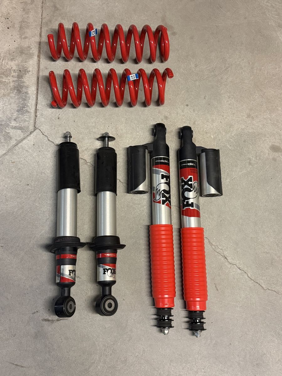OEM TRD Pro Fox shocks