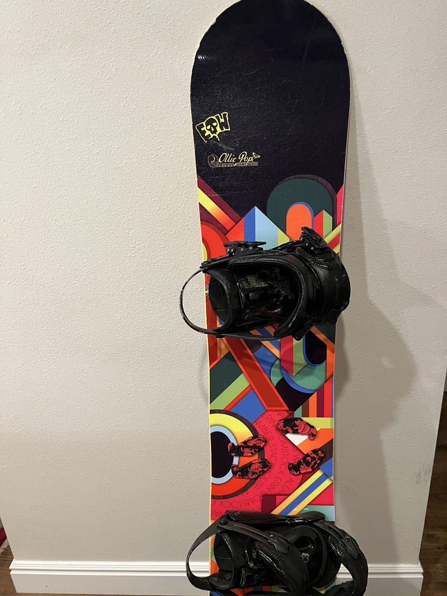 Roxy Ollie Pop Snowboard with Bindings 152cm