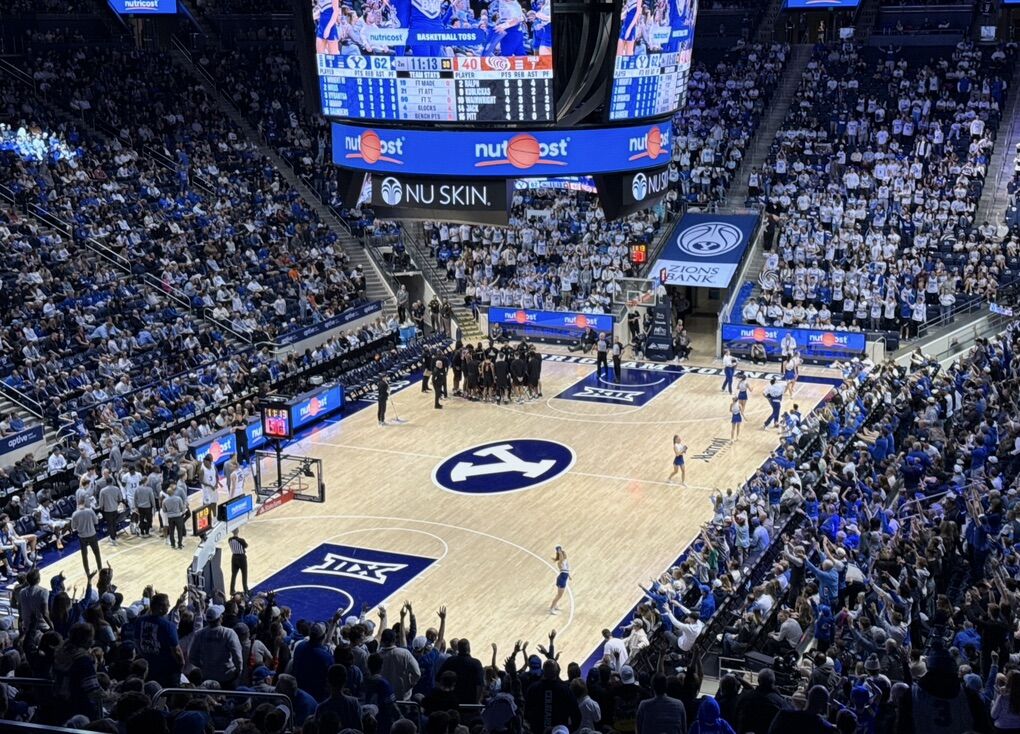 2 BYU vs Houston Tickets First Row Of Upper Bowl