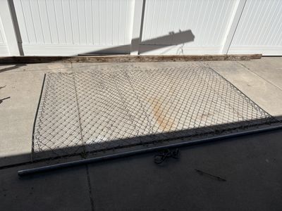 5' X 9' section of Chain-link Fence.