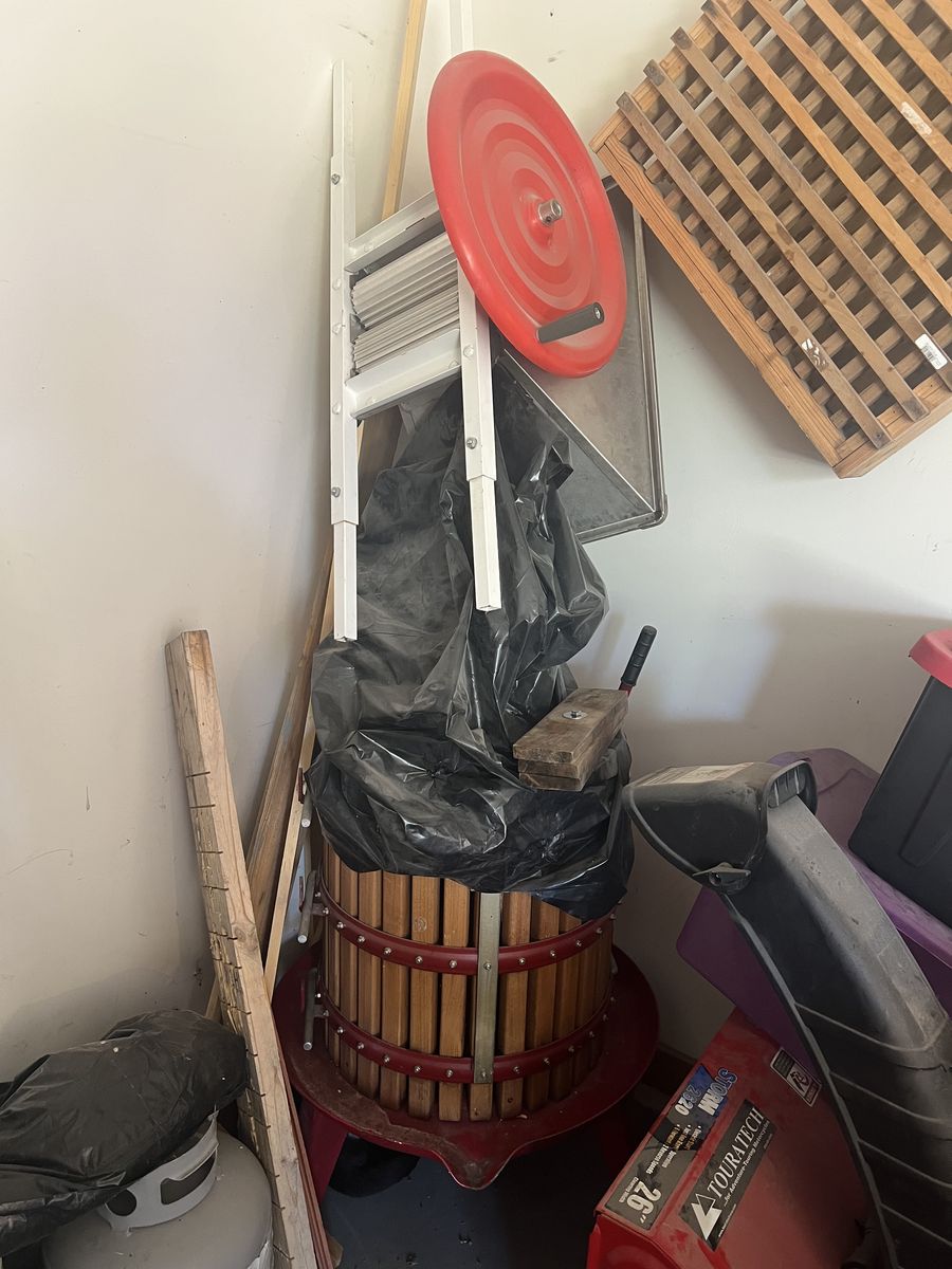 Wine making equipment