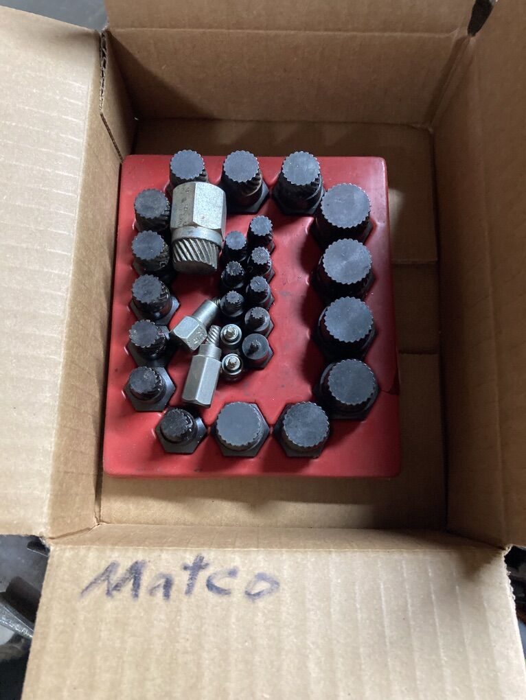 Matco Screw Extractor Set