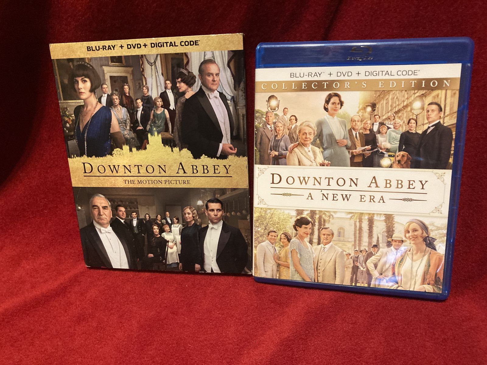 Downton Abbey Motion Picture & New Era Blu Ray & DVD