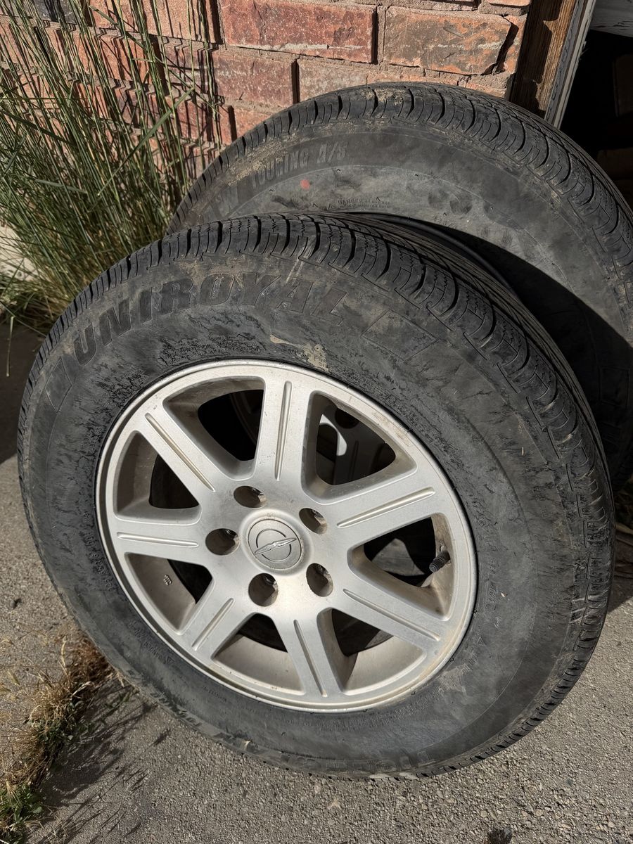Nearly New Tires!!! 225/65/R16