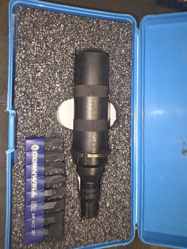 Cornwell Tools ZZ-S210S 3/8" Drive Impact Driver Bit Set with Case