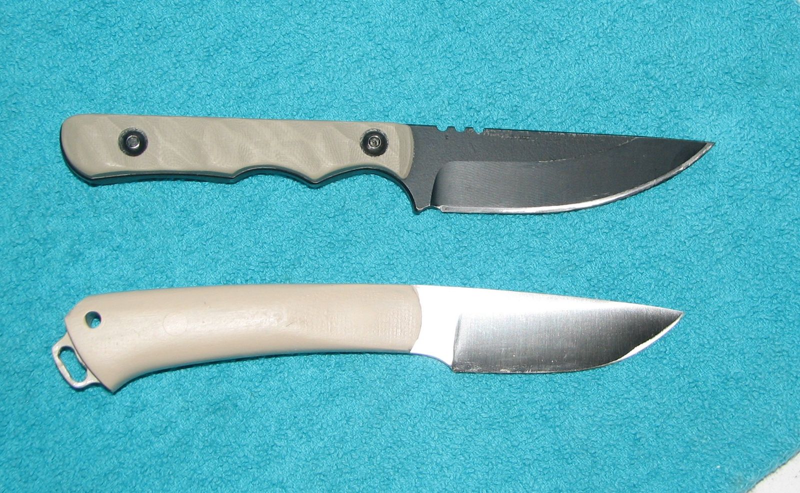 Two quality fixed blade knives for sale- Retail value $400.00-selling for $150.00