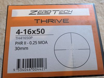 Zero Tech Thrive 4-16x50 PHR II