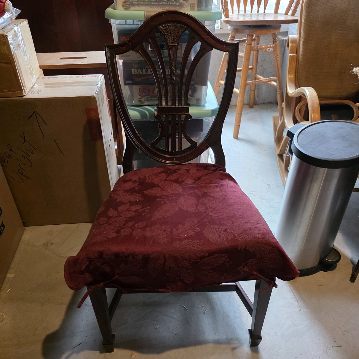 Vintage Duncan Phyfe Mahogany Dining Room Set
