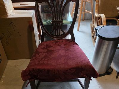 Vintage Duncan Phyfe Mahogany Dining Room Set