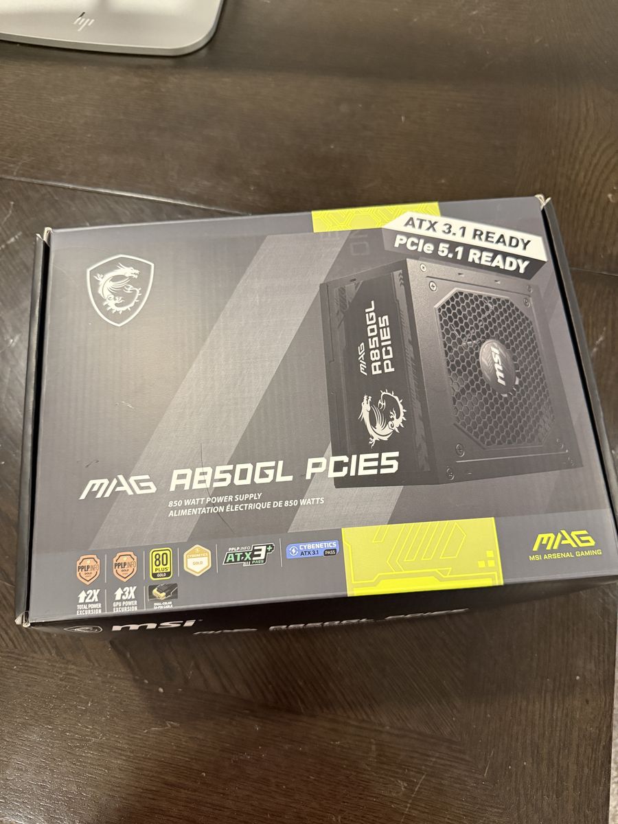 MSI MAG A850GL PCIE5 PSU