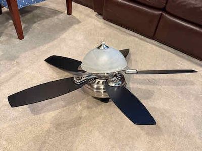 Hunter Suspended Ceiling Fan and Light
