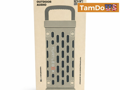 Turtlebox Ranger Rugged Waterproof Portable Speaker - Tan