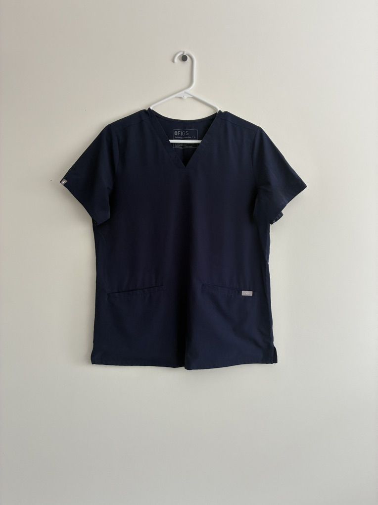FIGS Navy Scrub Top & Bottoms Small  $40 For Both
