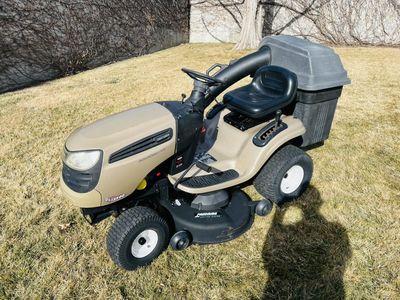 Craftsman DLS3500 Riding Lawn Mower with Bagger